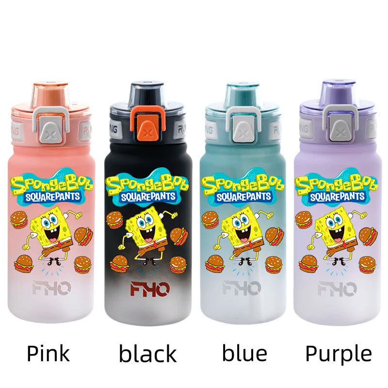 750ml SpongeBob Patrick Star Fitness Sports Water Bottle - Image 6