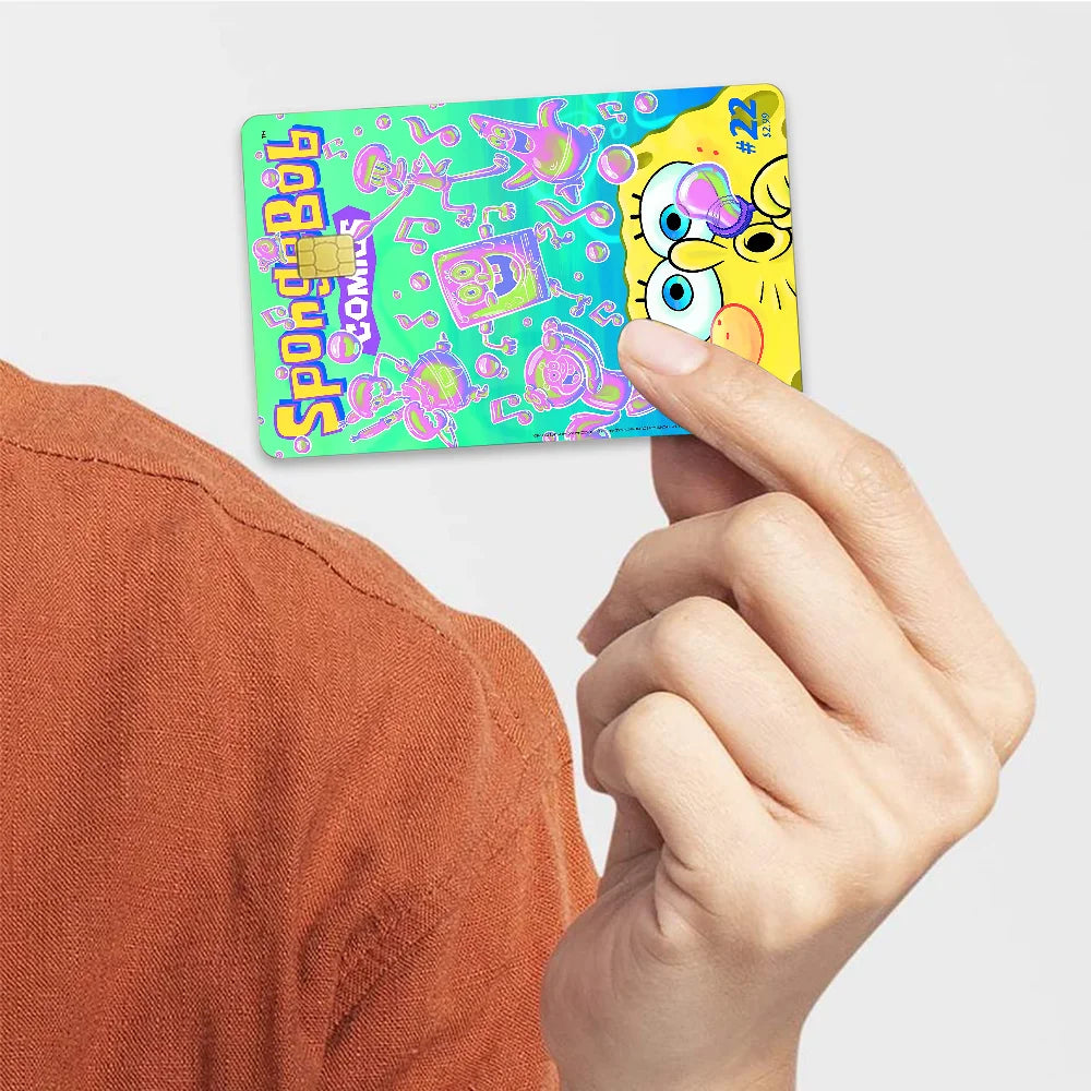Cute SpongeBob Cartoon Game Film Cover Sticker - Image 16