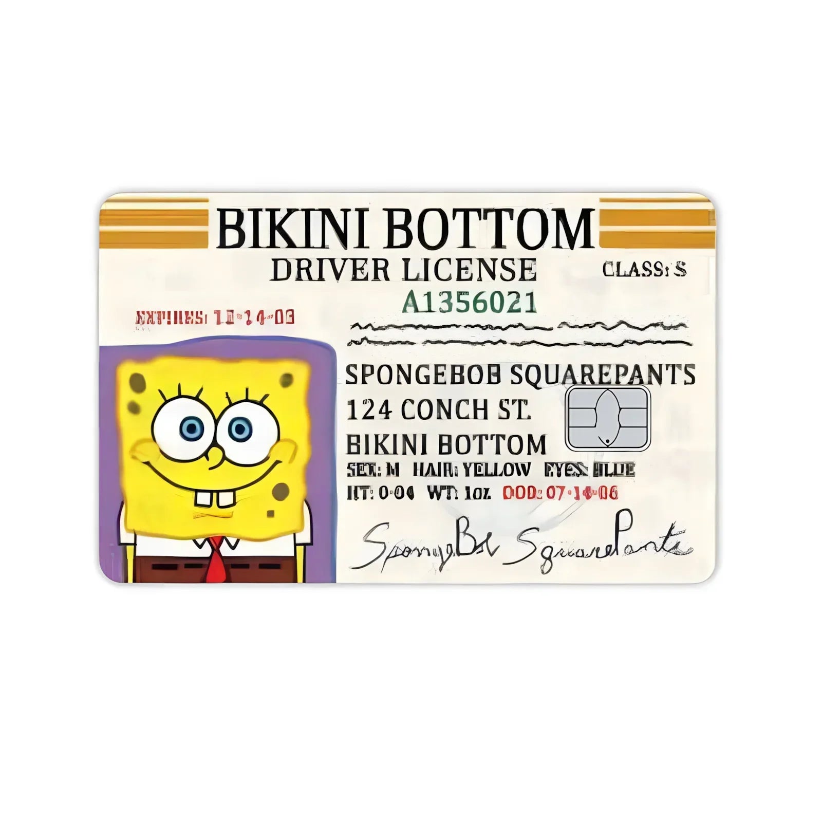 SpongeBob Name Card Stickers - Image 9