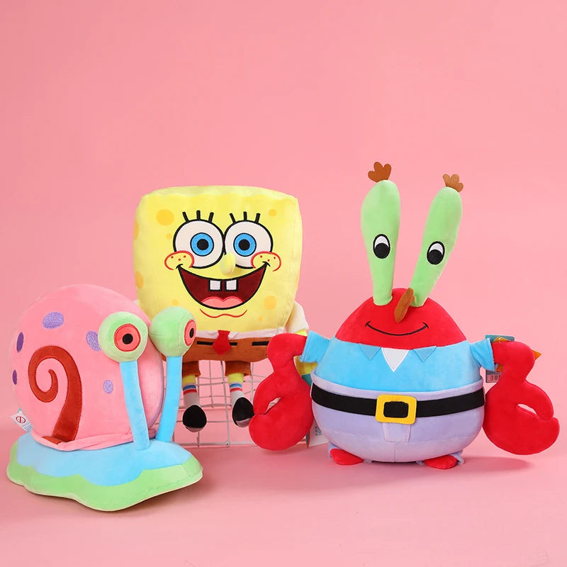 Anime SpongeBob SquarePants Plush Keychains - Image 3