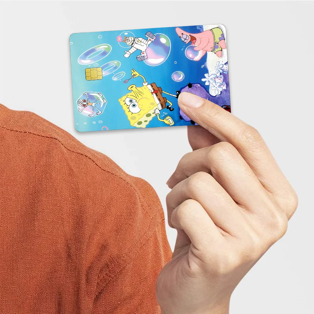 Cute SpongeBob Cartoon Game Film Cover Sticker - Image 21
