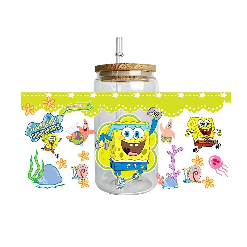 Miniso SpongeBob UV DTF 3D Crystal Stickers - Image 16