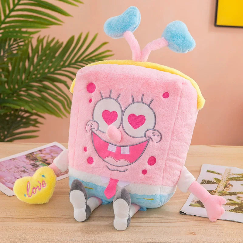 Anime SpongeBob SquarePants Plush Toy Set - Image 3