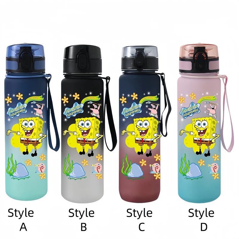 650ML SpongeBob SquarePants Water Cup - Image 9