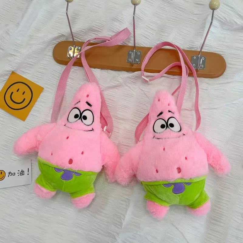 SpongeBob Patrick Cartoon Plush Shoulder Bag - Image 2