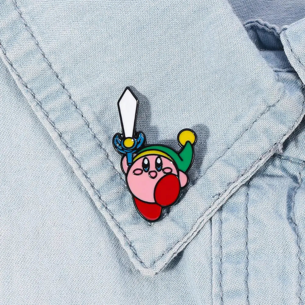 Anime Kirby Enamel Pin - Image 6