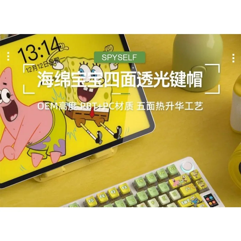 SpongeBob PBT Heat-Resistant Keycaps - Image 5