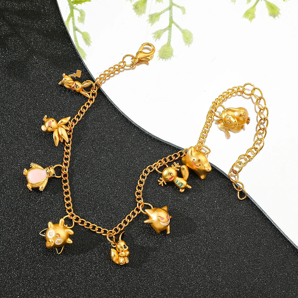 Adjustable Pokémon Anime Figure Bracelet - Image 2