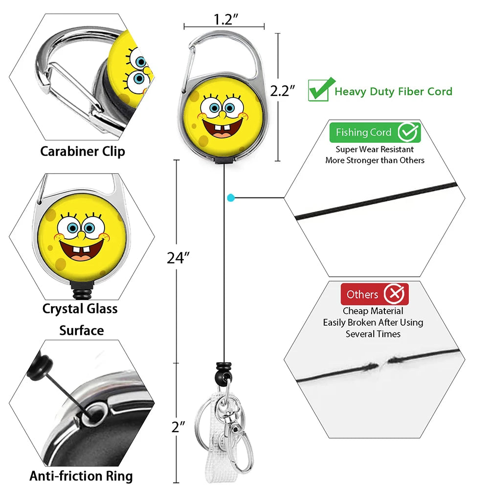Potdemiel SpongeBob SquarePants Anime Lanyard - Image 3
