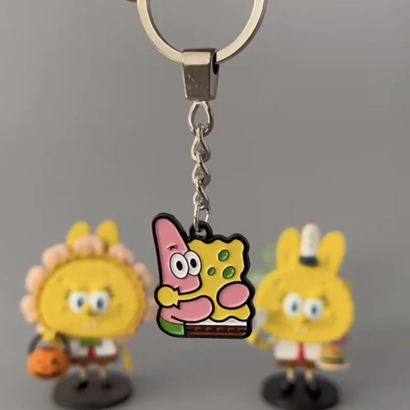 SpongeBob Patrick Star Couple Keychain - Image 4