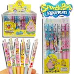1/6/12PCS SpongeBob & Patrick Star Gel Pens Set