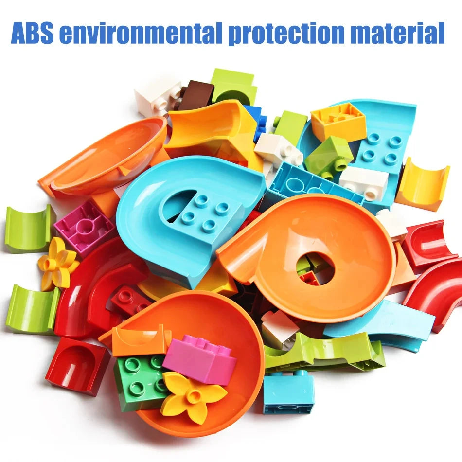 77–308PCS Sliding Rail Marble Run - Image 5