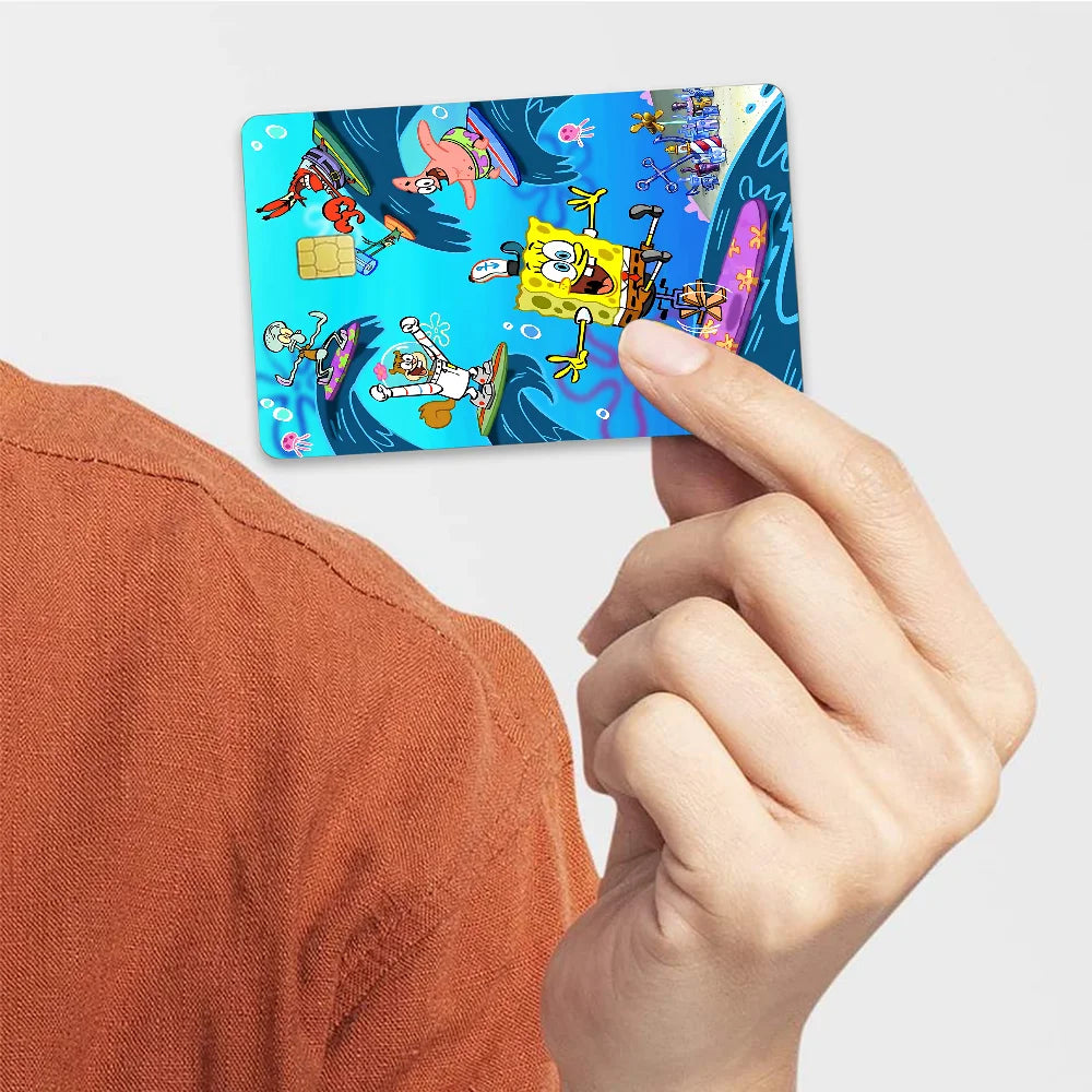 Cute SpongeBob Cartoon Game Film Cover Sticker - Image 10