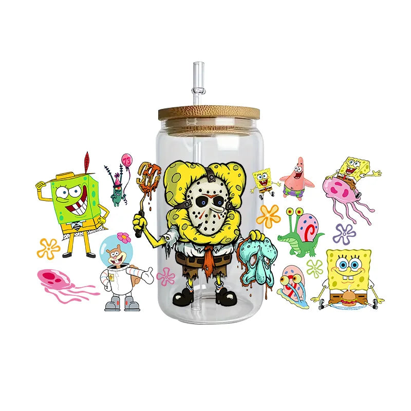 Miniso SpongeBob UV DTF 3D Crystal Stickers - Image 11