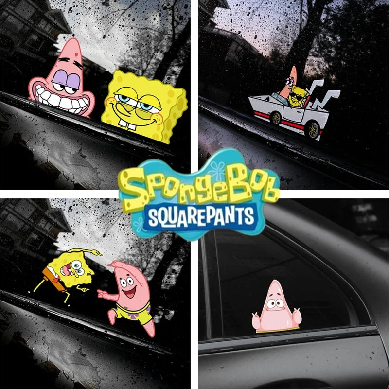SpongeBob & Patrick Star Car Stickers