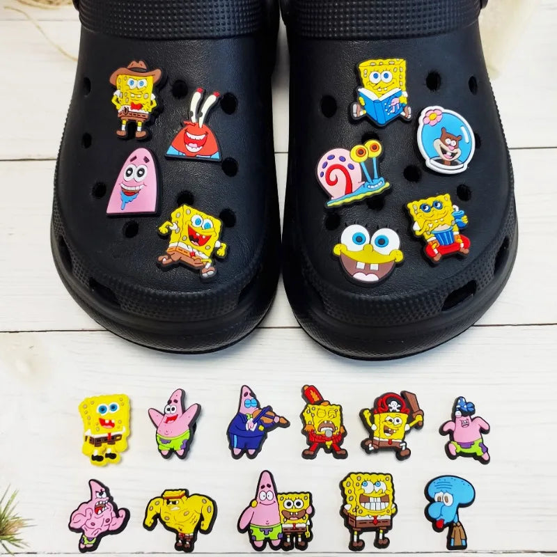 SpongeBob Shoe Flower Charms - Image 3