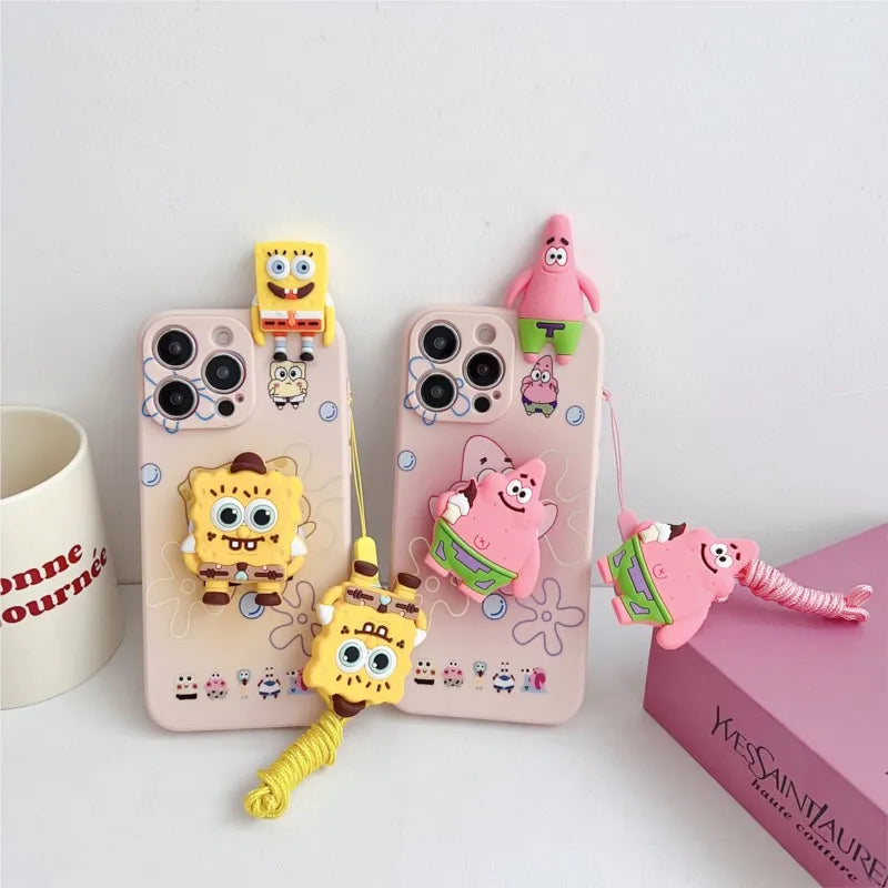 Samsung Galaxy Silicone Soft Case with Holder Rope - Image 5