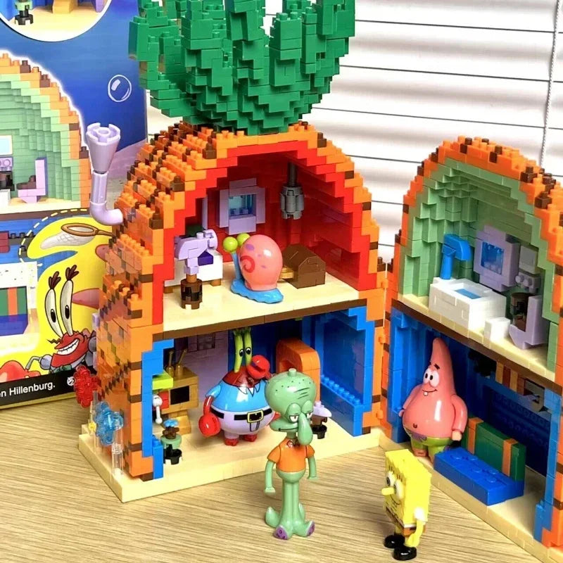 SpongeBob SquarePants Pineapple House Building Blocks - Image 3