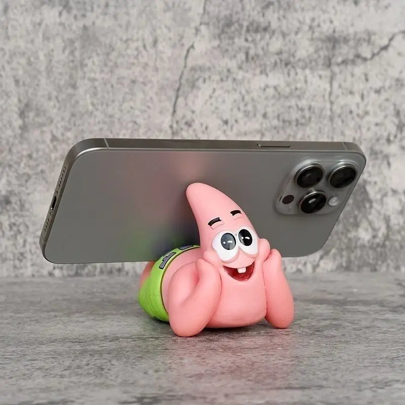 7cm Patrick Star Anime Figure Mobile Phone Holder - Image 5
