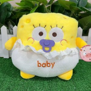 Cartoon SpongeBob & Patrick Star Plush Toy Keychain